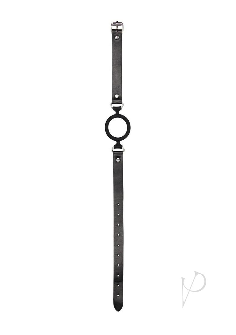 Ouch Silicone Ring Gag Black