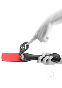 Ouch Bonded Leather Paddle Black