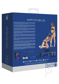Ouch Neoprene Puppy Kit L/xl Blue