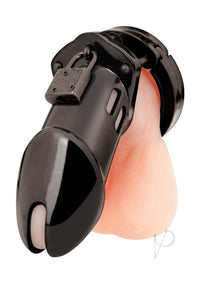 Acrylic See Thru Chastity Cage Black