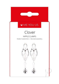 Myu Clover Nipple Clamps Silver