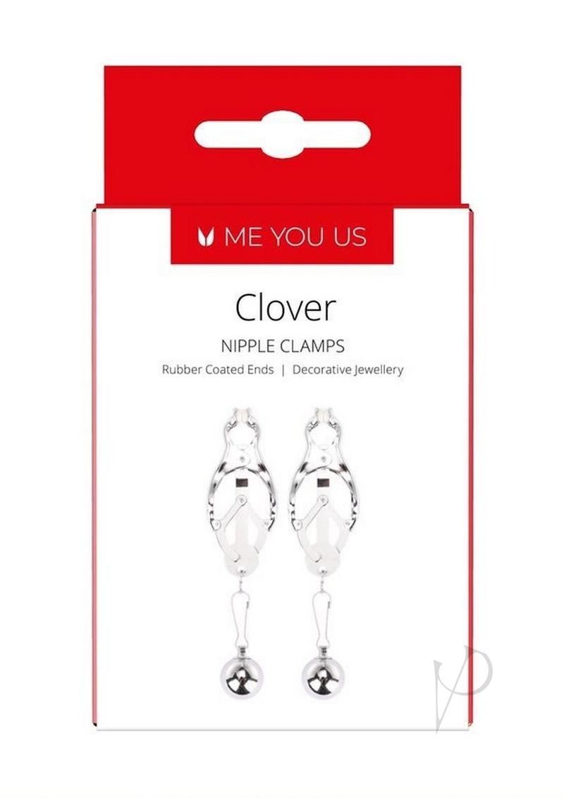 Myu Clover Nipple Clamps Silver