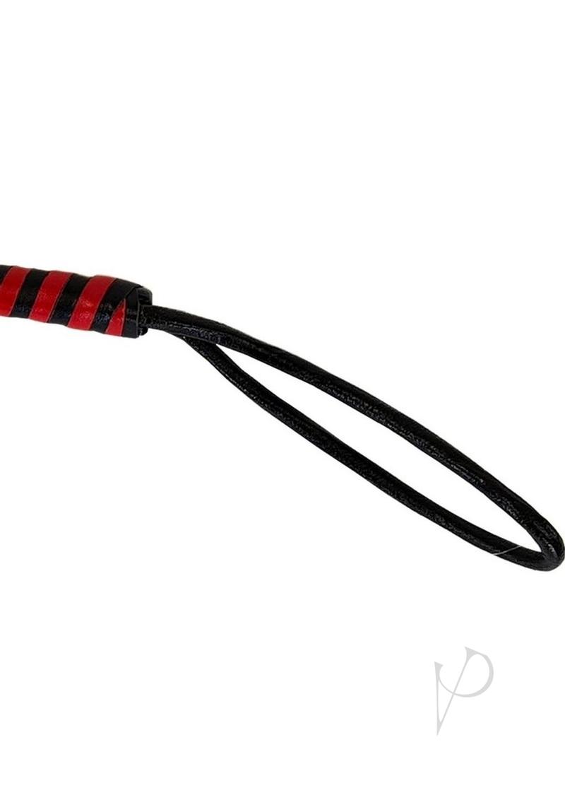 Prowler Red Heavy Duty Flogger Blk/red