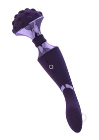 Vive Shiatsu Bendable Wand Purple