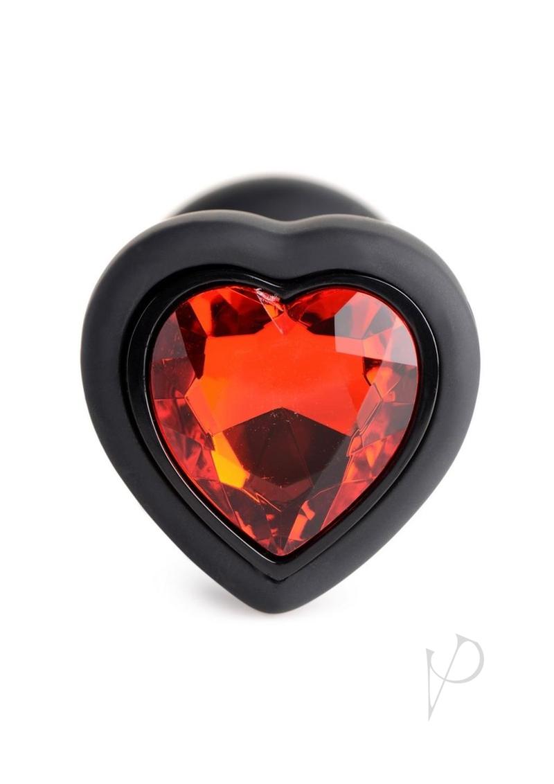 Booty Sparks Red Heart Plug W/remote Sm