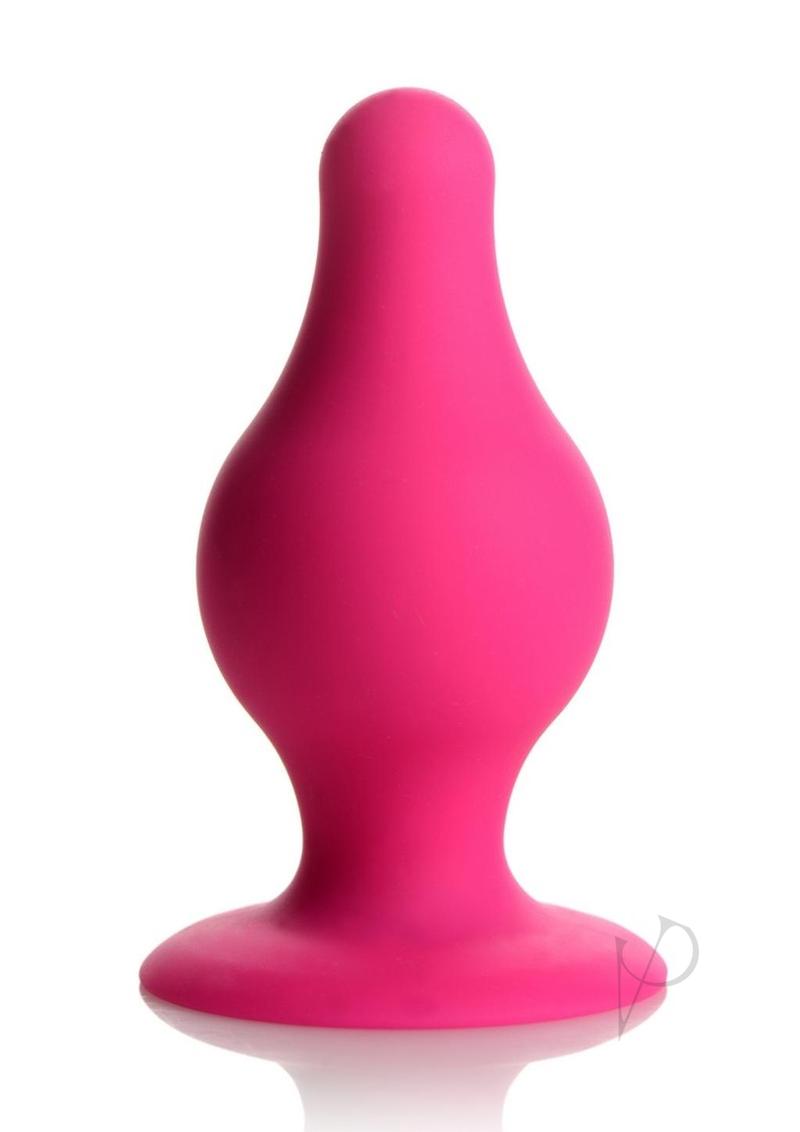 Squeeze It Tapered Anal Plug Sm Pink