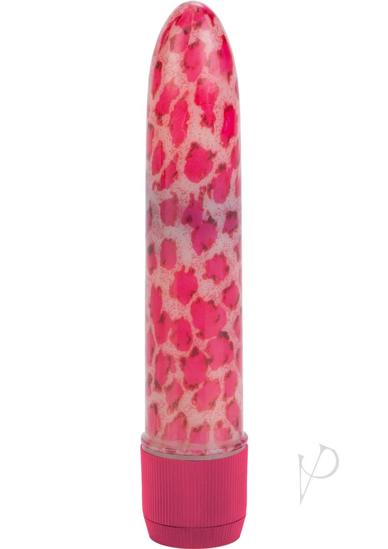 Leopard Mini Massager Pink