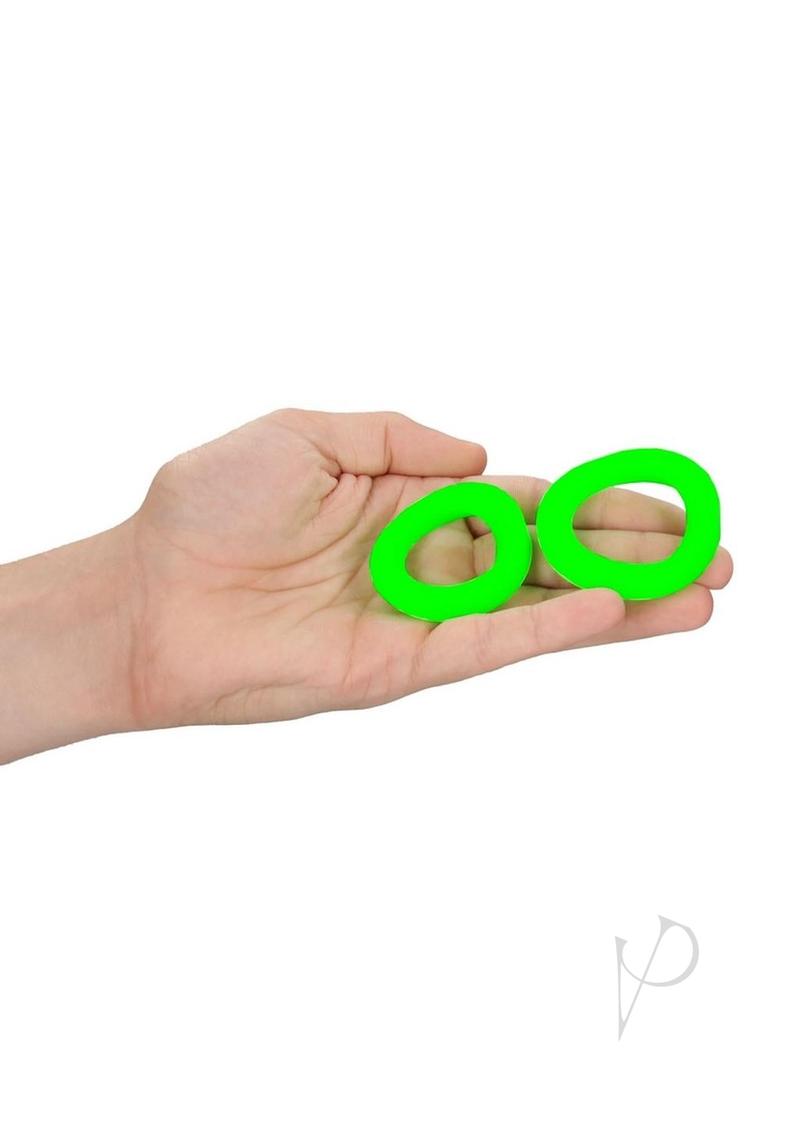 Ouch Cock Ring Set 2pc Gitd