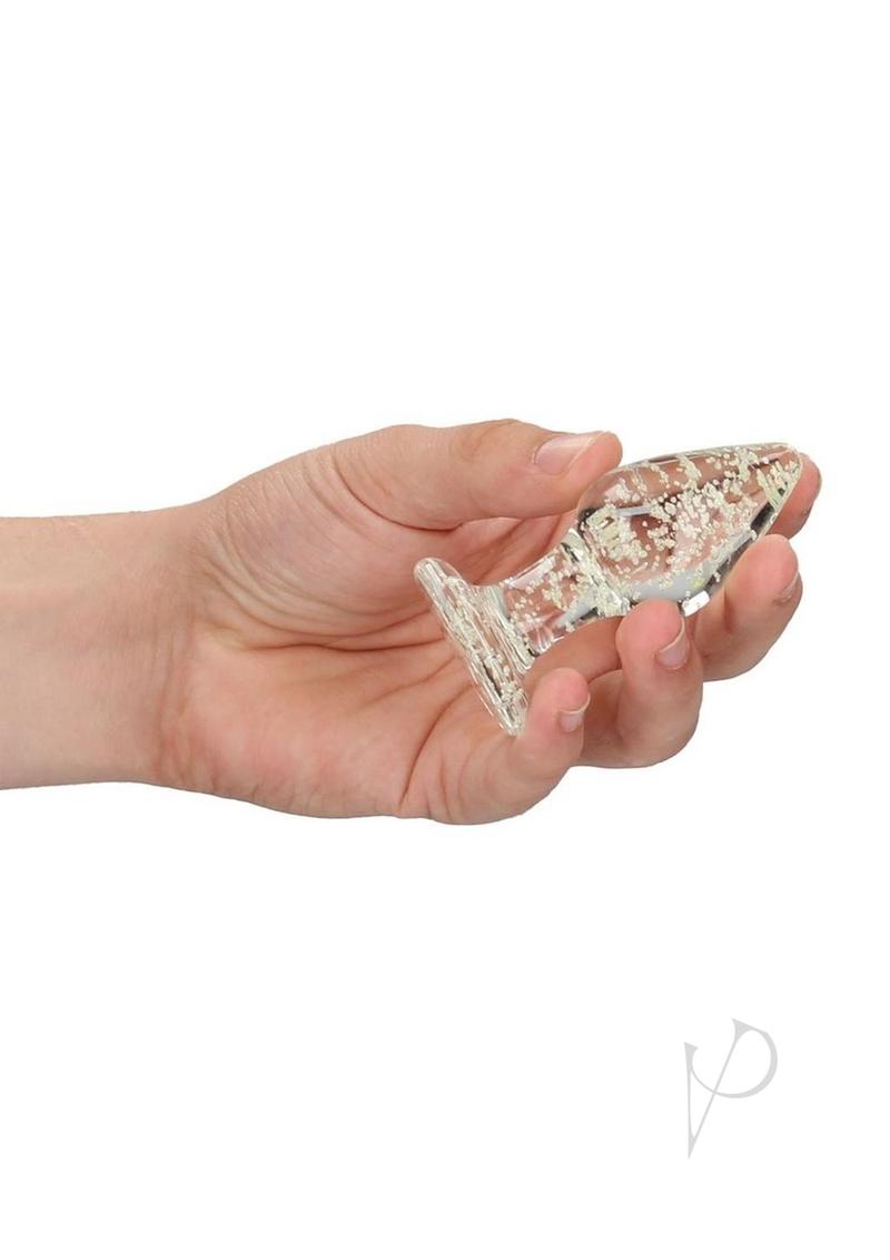 Ouch Glass Butt Plug Gitd Sm
