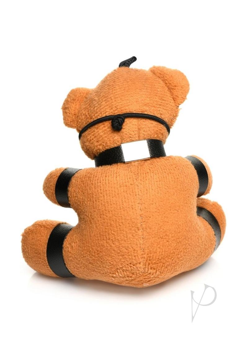 Ms Gagged Teddy Bear Keychain