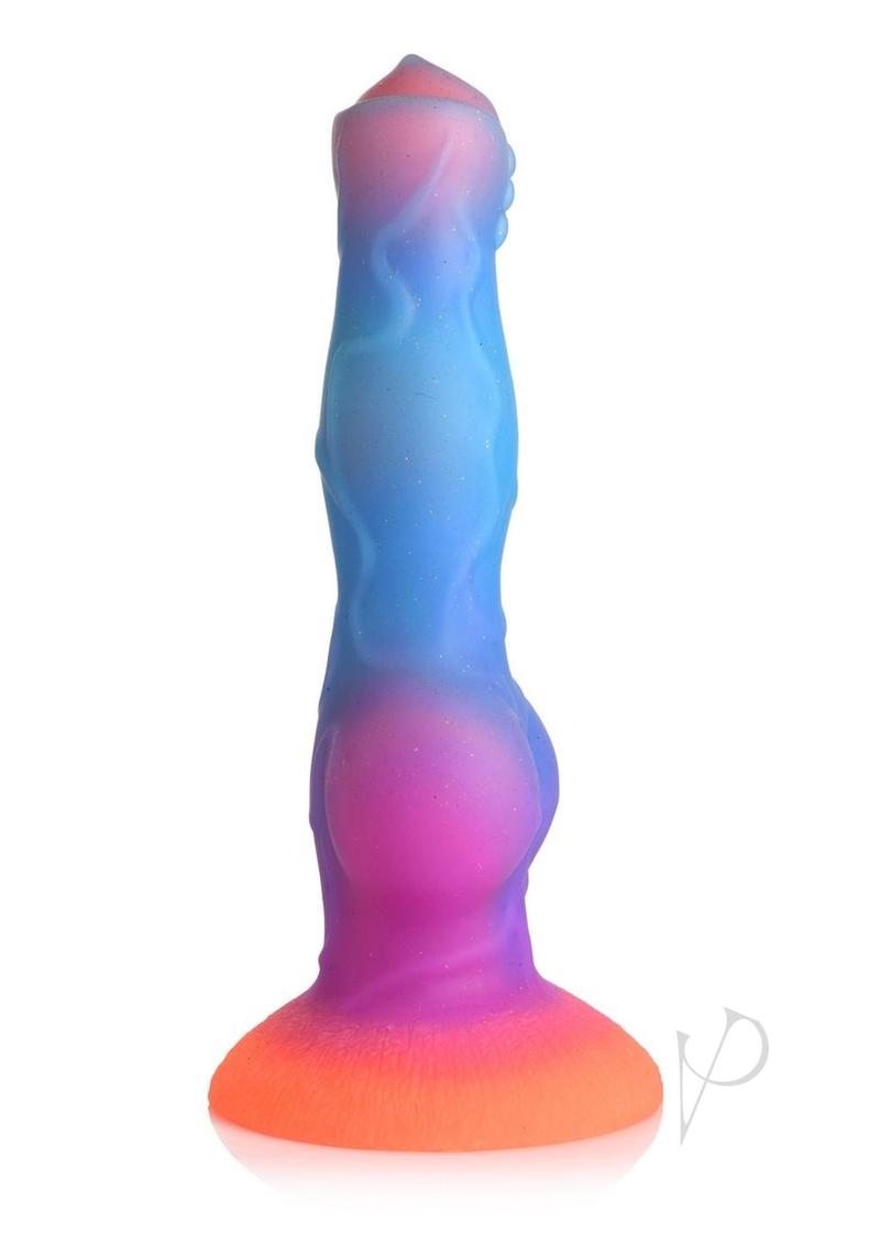 Creature Cocks Space Cock Glow in The Dark Silicone Alien Dildo