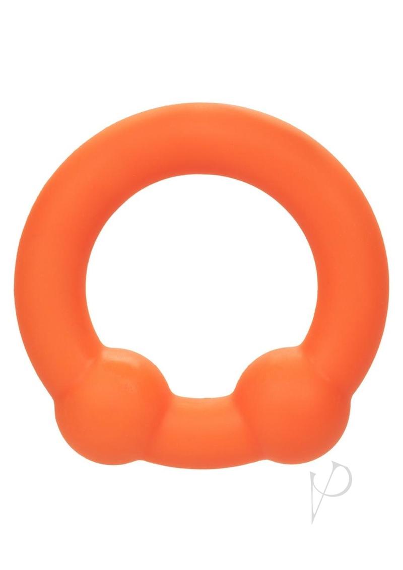 Alpha Liquid Silicone Dual Ball Ring Orn