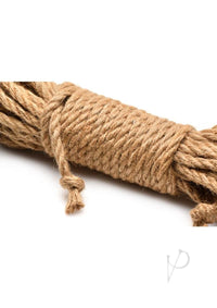 Ms Tied Up Jute Bondage Rope 25` Tan