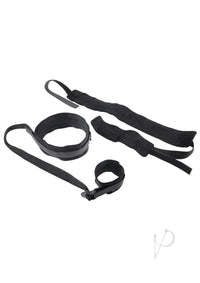 Sandm Brat Thigh N Wrist Cuffs Black