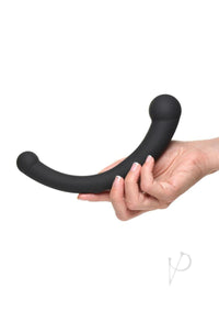 Ms Vibra Crescent Dual Dildo Black