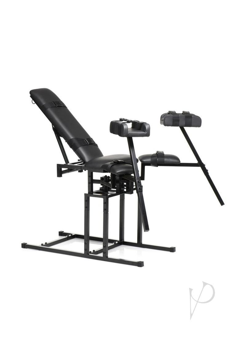 Ms Leg Spreader Obedience Chair Blk – FetishToyBox