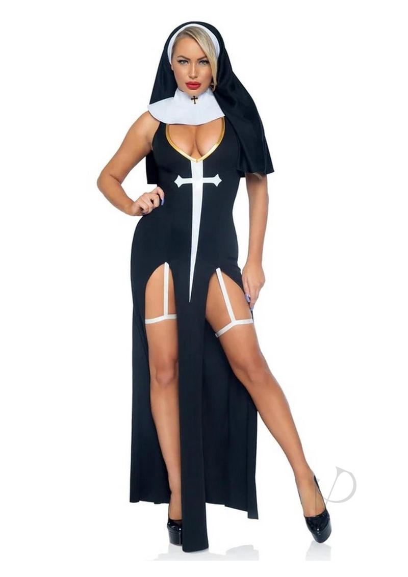 Sultry Sinner 3pc Md Blk/wht