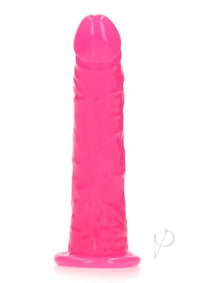 Realrock Slim Dildo 6 Gitd Pink