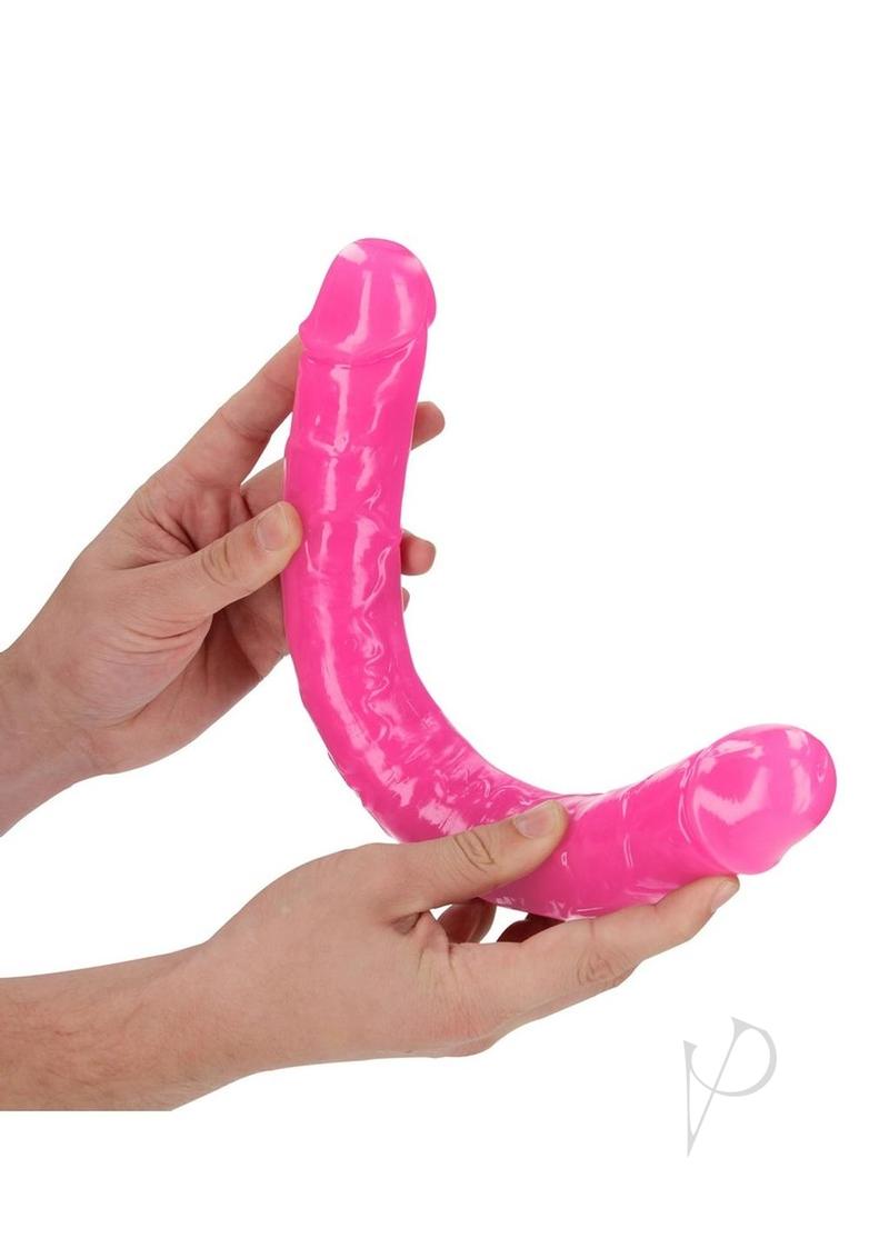 Realrock Dbl Dong Gitd 15 Pink