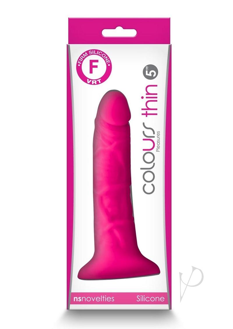 Colours Pleasures Thin 5 Dildo Pnk