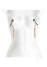 Bound Nipple Clamps D2 Rose Gold