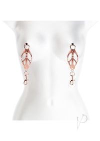 Bound Nipple Clamps C3 Rose Gold
