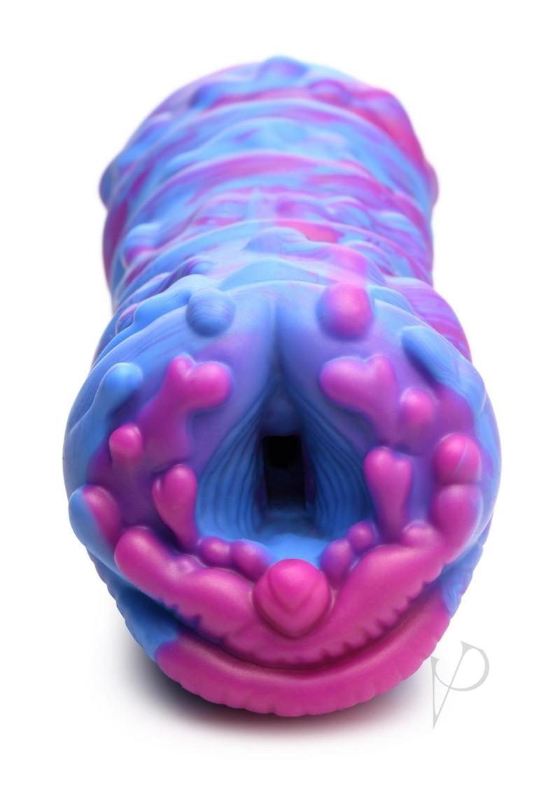 Creature Cocks Cyclone Silicone Squishy Alien Vagina Stroker Pink& Blue