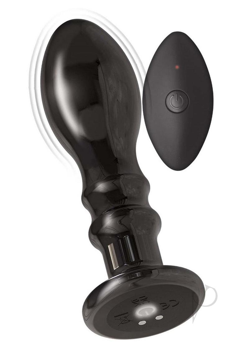 Ass-sation Remote Metal Anal Pleaser Blk