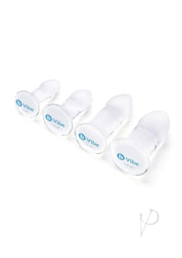 B-vibes Anal Dilators Glass Butt Plug Set