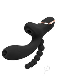 Bodywand G Play W/anal Beads Black