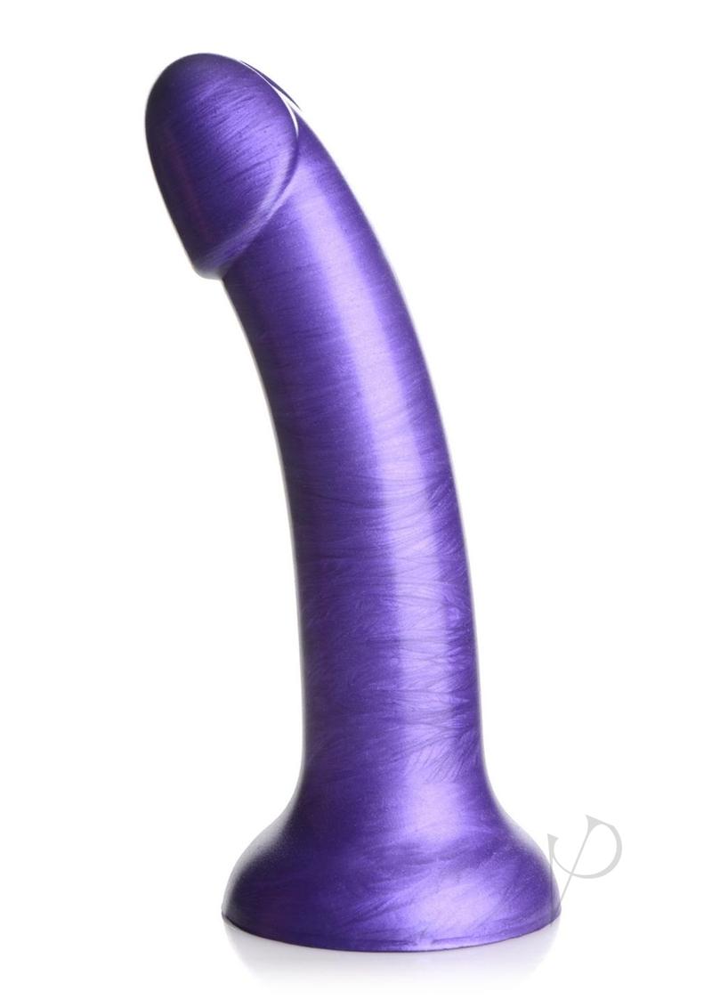 Simply Sweet Silicone Dildo 7 Purple