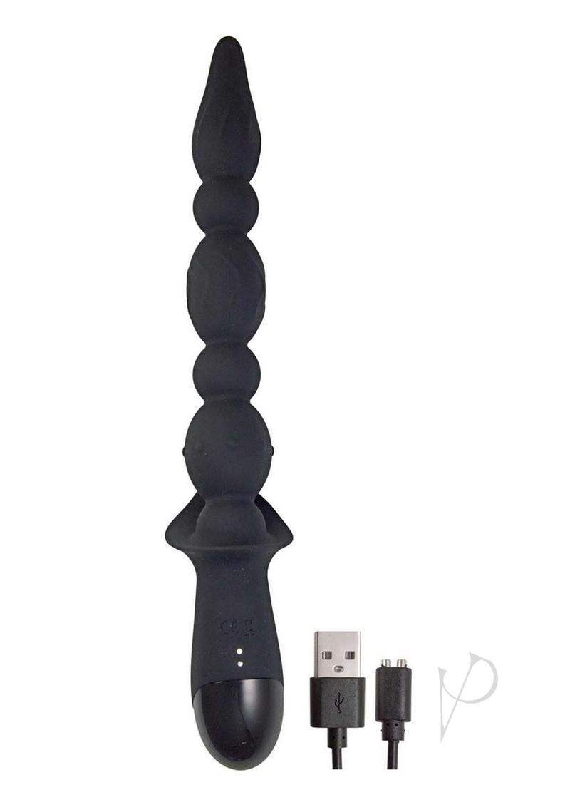 Vibrating Buttfuk Vibe Anal Wand Blk