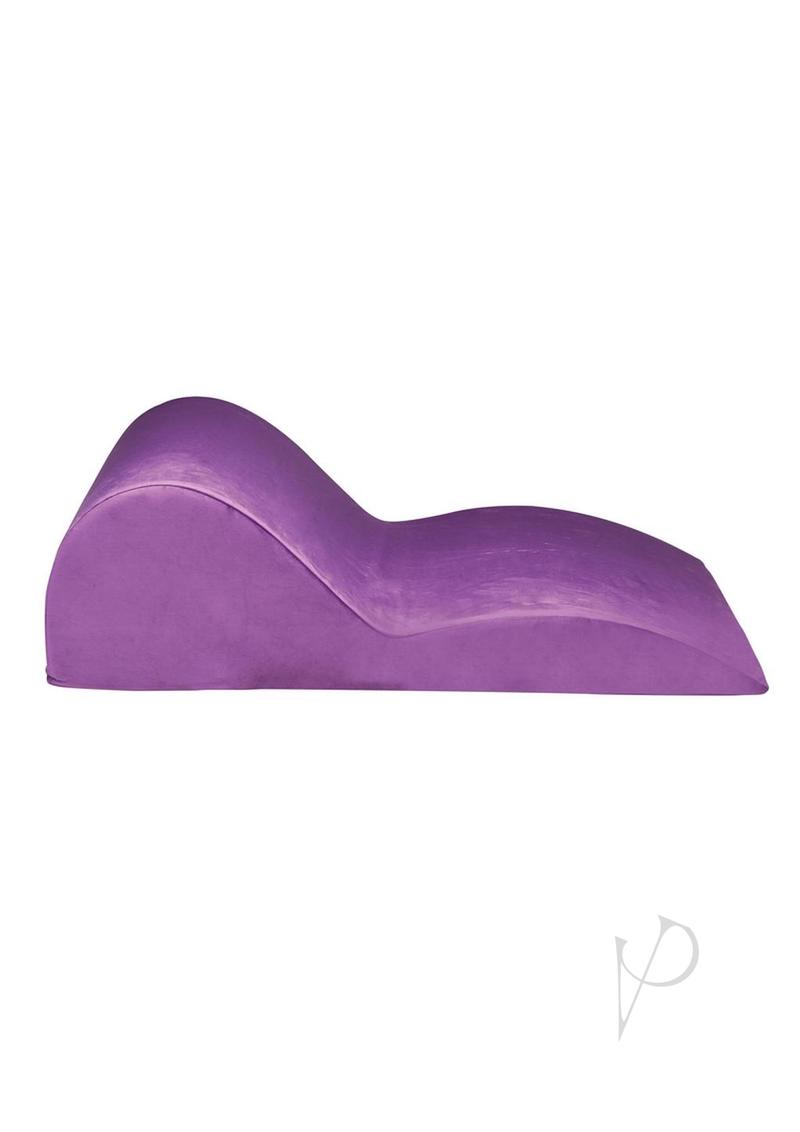 Contoured Love Cushion Purple