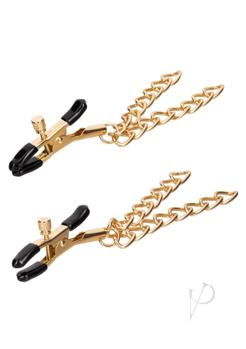 Ride Em Premium Denim Coll Nipple Clamps