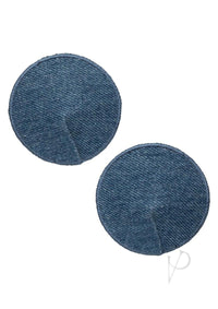 Ride Em Premium Denim Coll Round Pasties