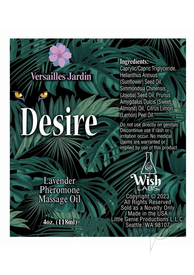 Desire Peromone Oil Lavender 4oz
