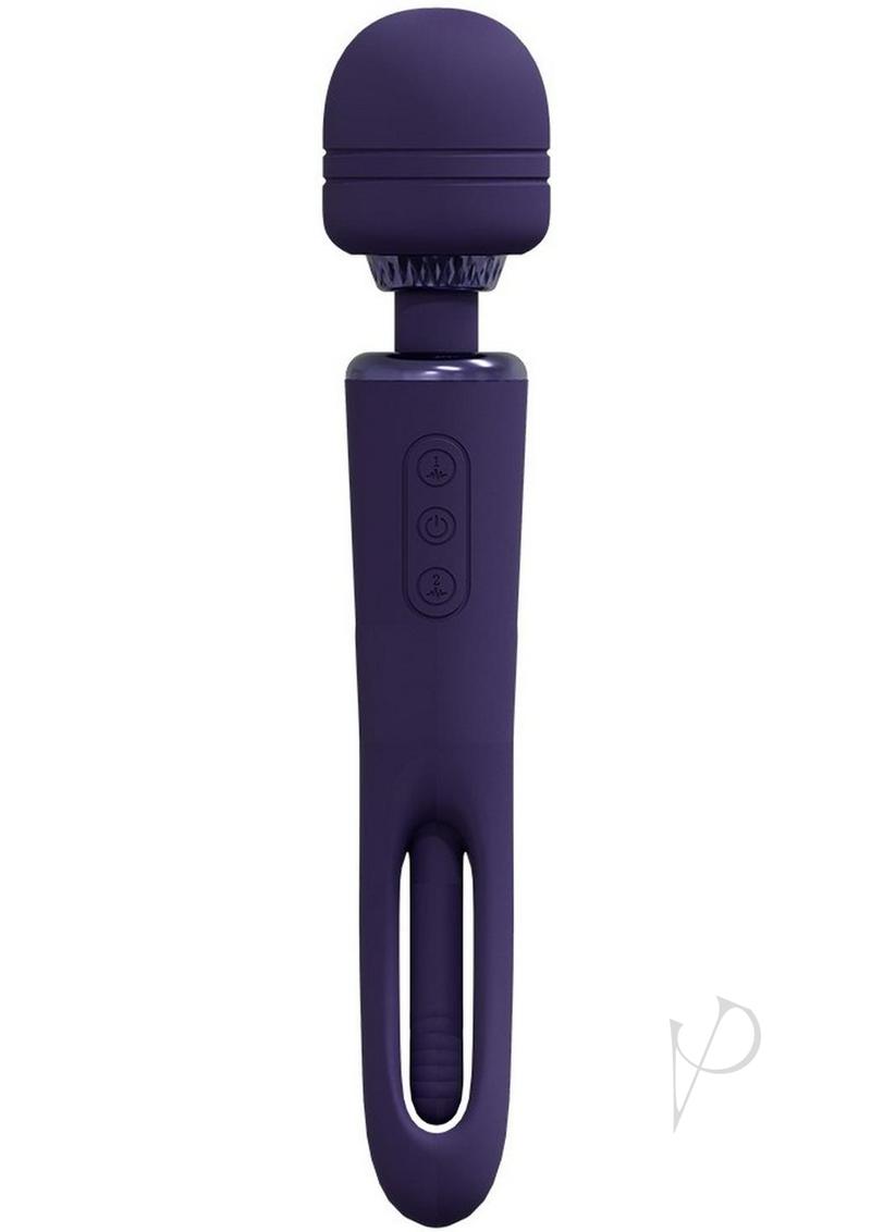 Kiku Double Ended Wand Purple
