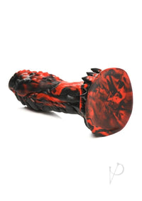 Reaper Silicone Dildo Red & Black