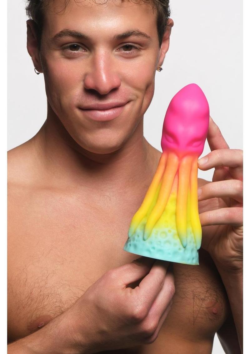 Creature Cocks King Kraken Silicone Dildo Multicolor