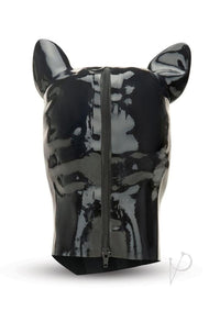 Prowler Red Latex Pig Hood Black