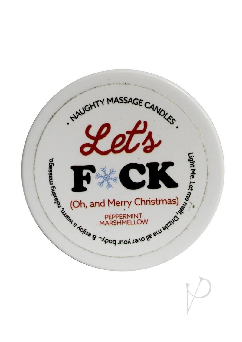 Massage Candle 1.7oz Lets F*ck