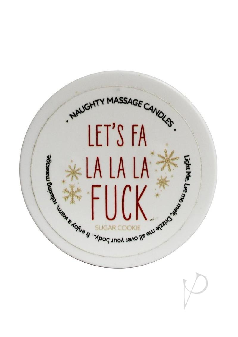 Massage Candle 1.7oz  lets Fa La La
