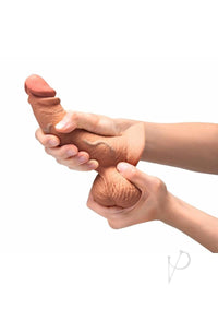 B-vibe Slipskin Dildo Curve 6.5 Moc