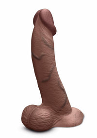 B-vibe Slipskin Dildo Curve 10 Brn