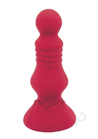 Sk Remote Vibe Floret Buttplug Red
