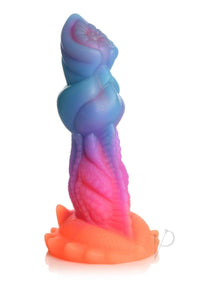 Creature Cocks Aqua Cock Glow in the Dark Silicone Dildo