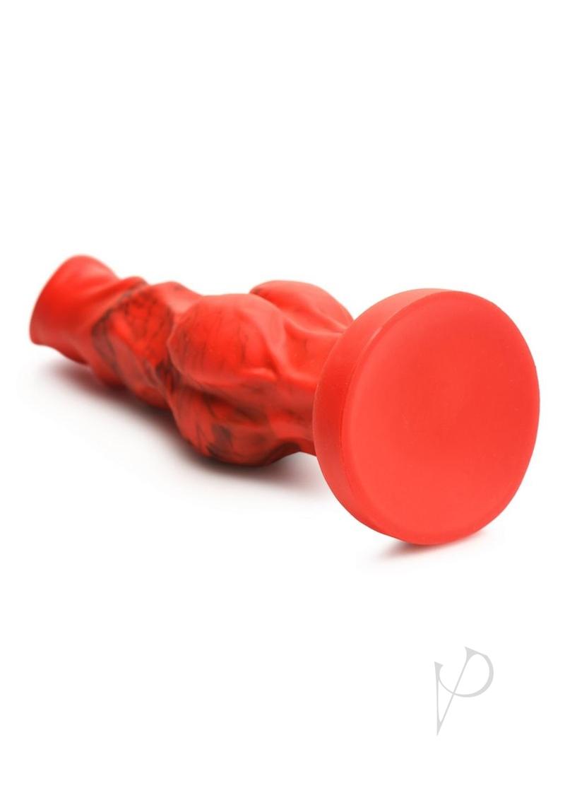 Fire Hound Silicone Dildo Medium