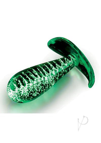 Whipsmart Glass Plug Curve Base 3.5