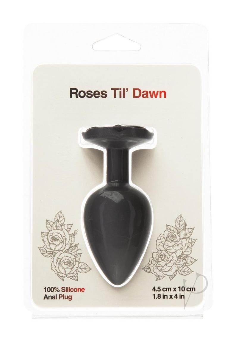 Roses Til Dawn Lg Black
