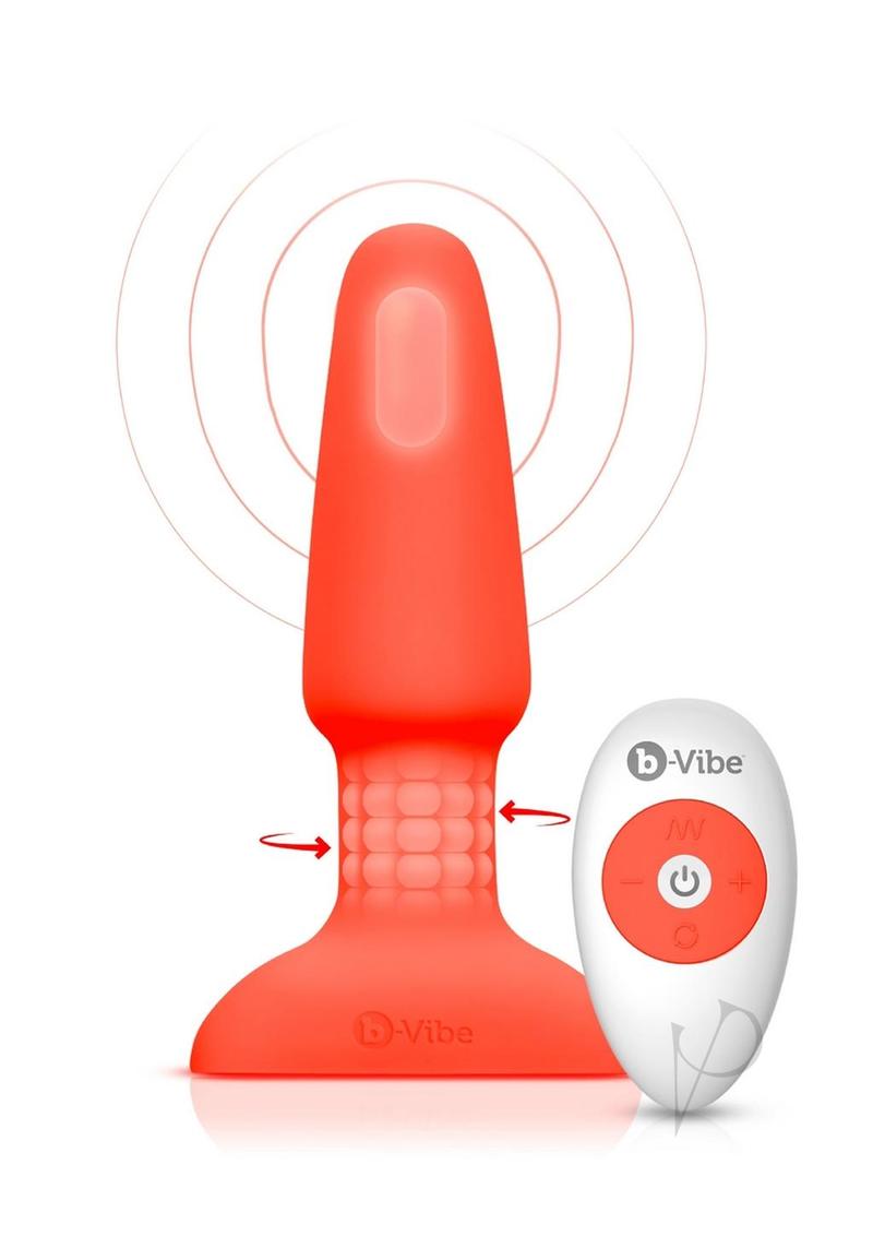 B-vibe Rimming Plug 2 Orange